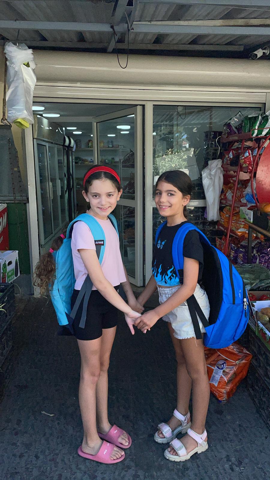 Bags of winter supplies for families in need